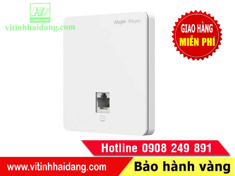 Bộ Phát Wifi Gắn Âm Tường RUIJIE REYEE RG-RAP1200(F)