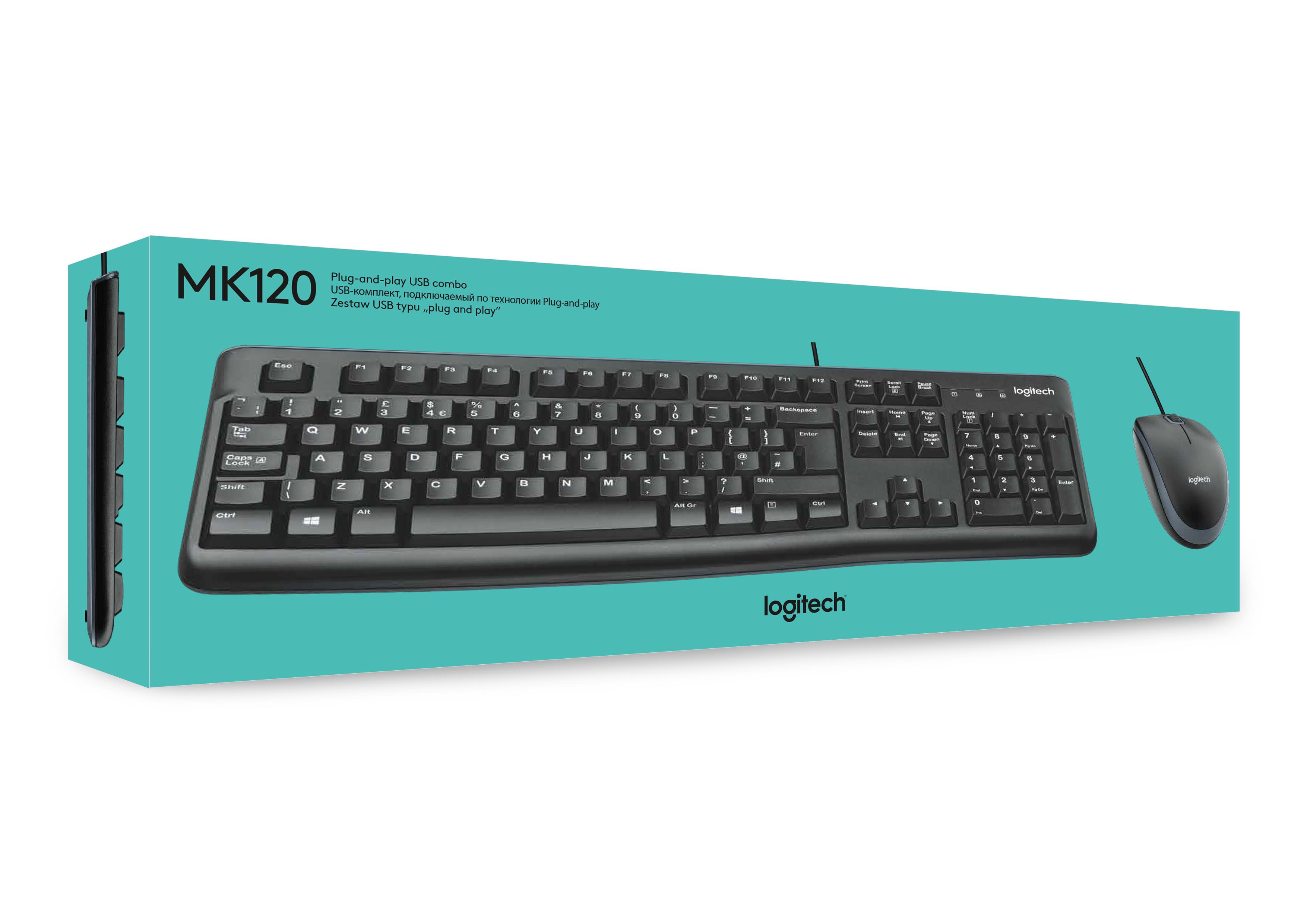 CHUỘT PHÍM LOGITECH MK120