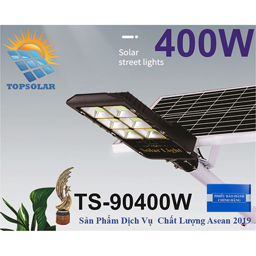 ĐÈN ĐƯỜNG 400W NĂNG LƯỢNG MẶT TRỜI TOPSOLAR