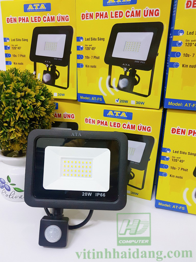 Đèn pha led cảm ứng ATA AT-FS 20W