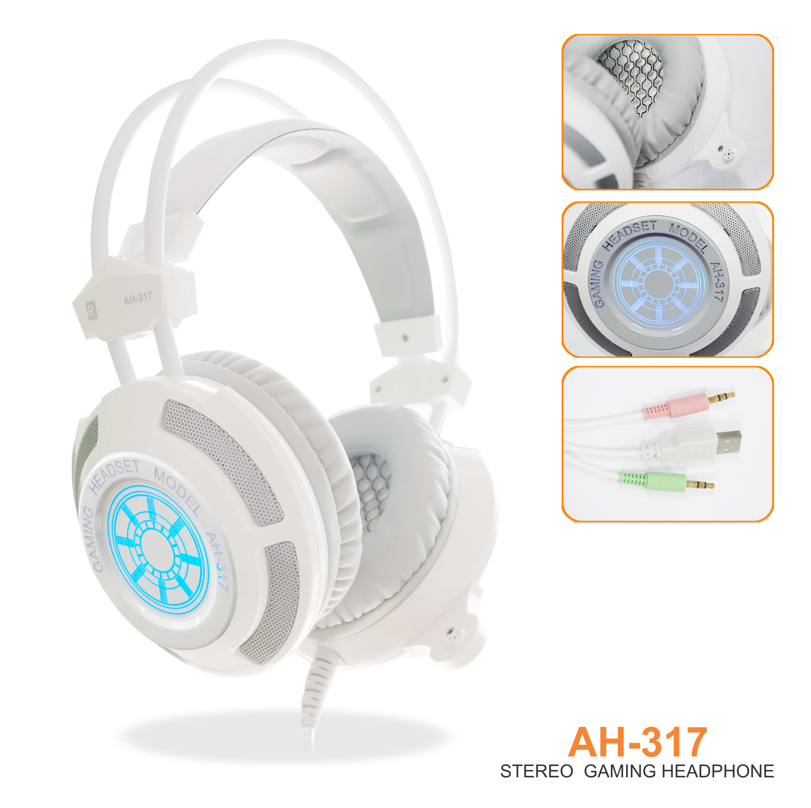 HEADPHONE  SOUNDMAX AH-317