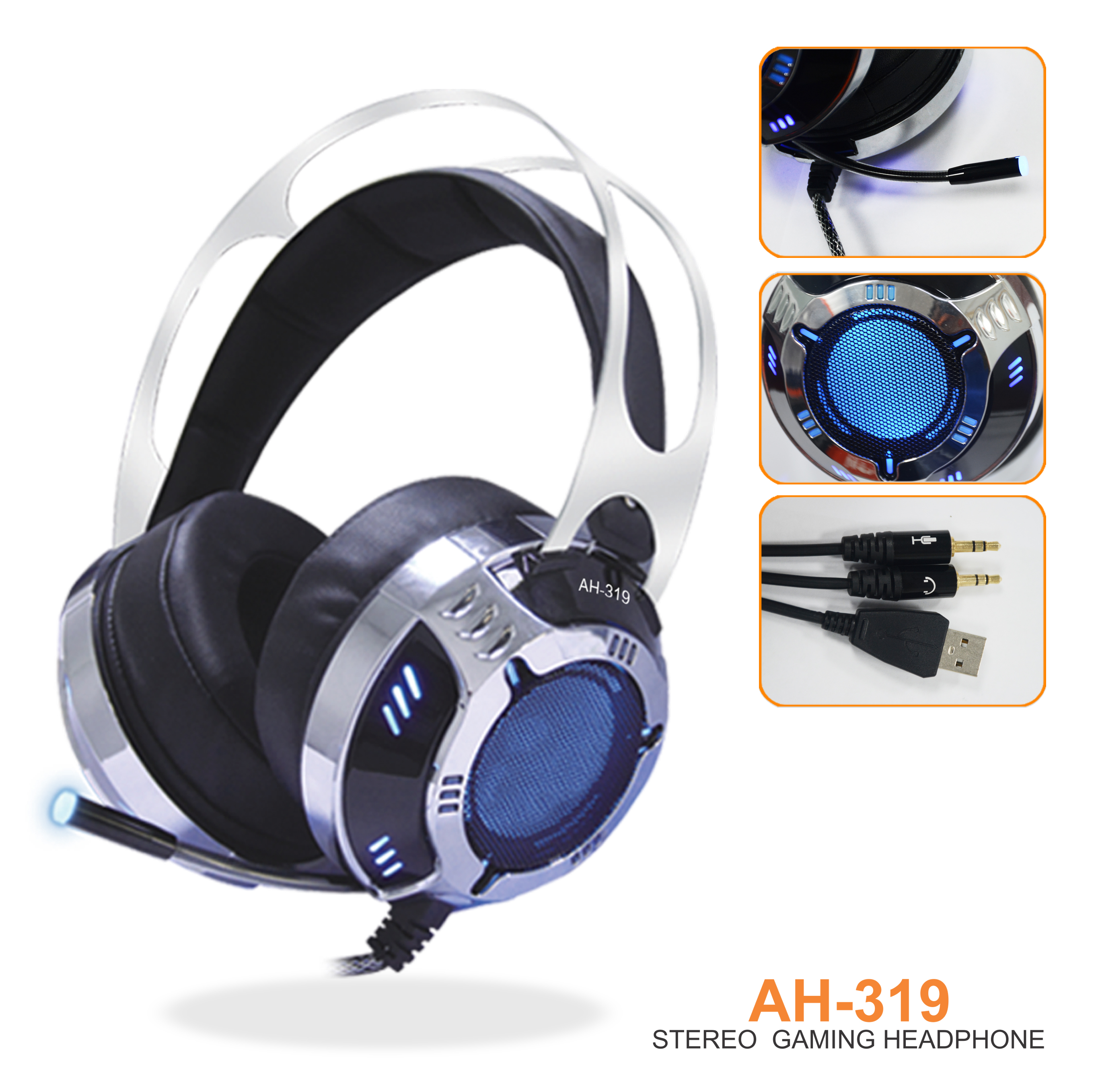 HEADPHONE  SOUNDMAX AH-319