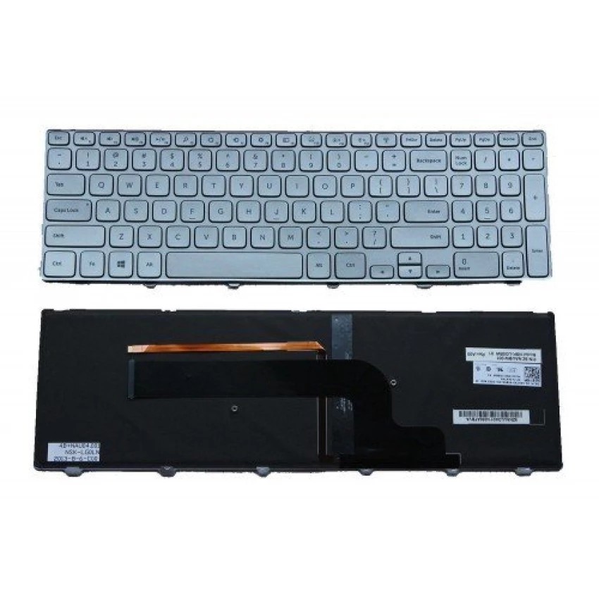 KEYBOARD DELL INSPIRON 15 7573 BẠC (CÓ LED)