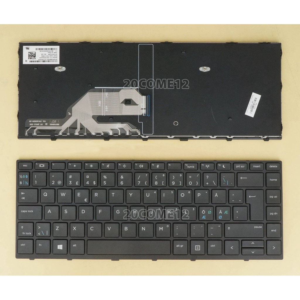 KEYBOARD HP 440 G5 (CÓ LED)