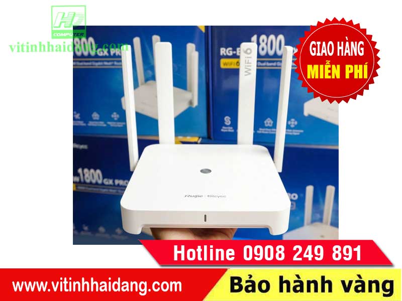 Thiết Bị Mạng Wifi RUIJIE RG-EW1800GX PRO (WIFI 6)