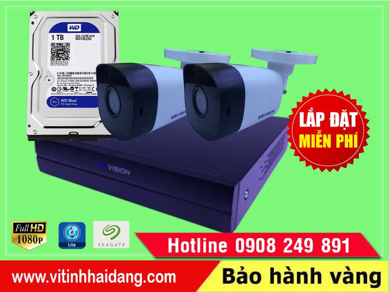 Trọn bộ 2 camera Full HD